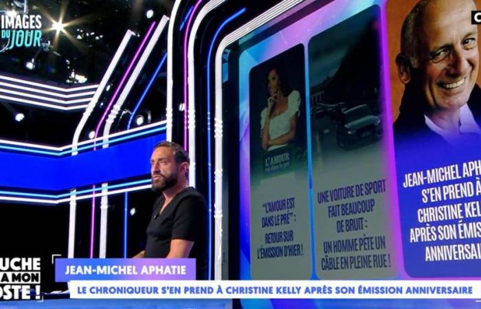 Cyril Hanouna responds to Jean-Michel Aphatie after his criticism of Christine Kelly