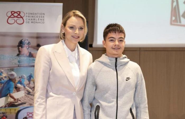 The Monaco Rugby Federation and the Princess Charlene Foundation bring together students