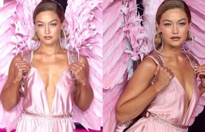 Gigi Hadid Opens Victoria’s Secret Fashion Show 2024 in Whopping Wings