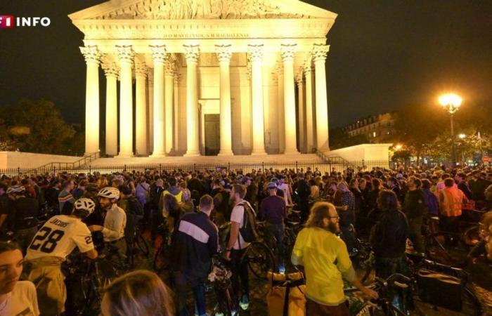 Cyclist killed in Paris: hundreds of people gathered for a tribute to the victim