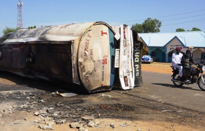 a tanker truck explodes and kills more than 140 people