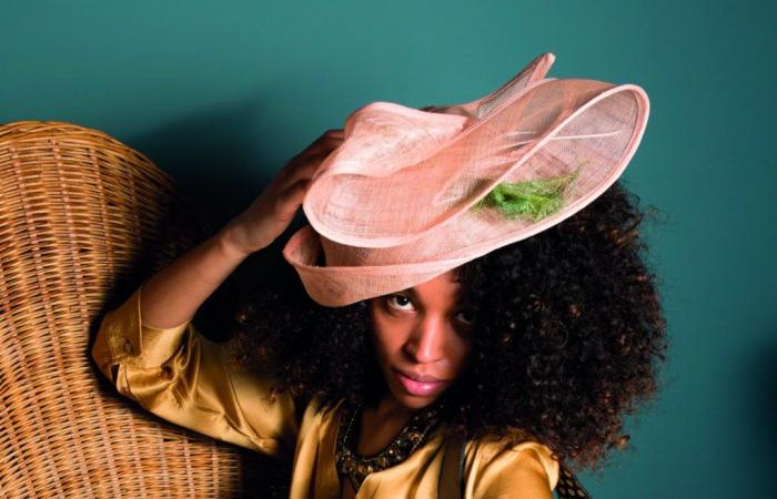 Delphine Viellard: custom sculpted hats