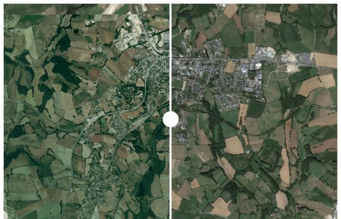 BEFORE/AFTER. Discover what the towns of Aveyron looked like more than 20 years ago thanks to the latest update of Google Earth