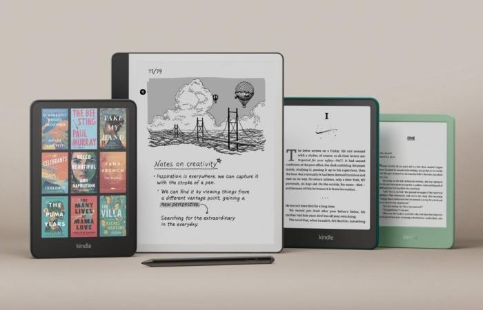 Amazon unveils 4 new Kindle e-readers, including one in color