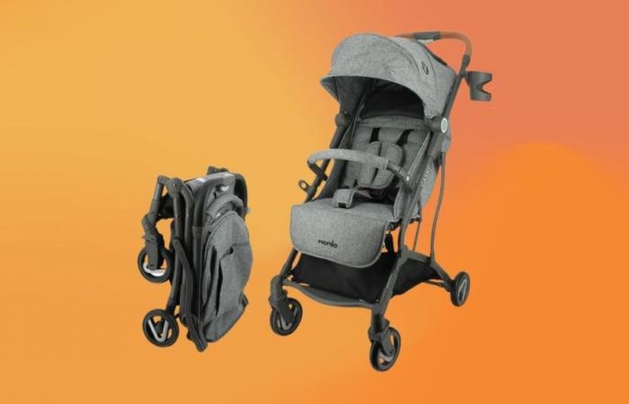 Dear parents, this ultra compact Nania stroller is at a knockdown price for a limited time