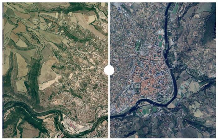 BEFORE/AFTER. Discover what the towns of Aveyron looked like more than 20 years ago thanks to the latest update of Google Earth