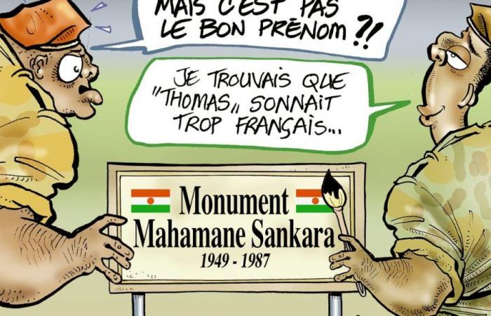 Nigerien streets and monuments: haro on French surnames