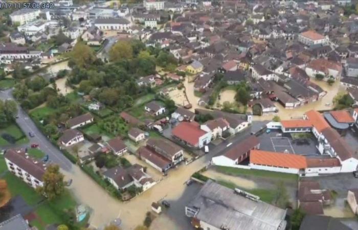 Orange “rain-flood” alert in the Pyrénées-Atlantiques: western Béarn and the Basque Country affected [le point à 14h]