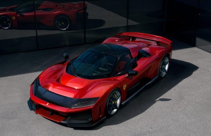 The new 1,200 hp Ferrari F80 in photos!