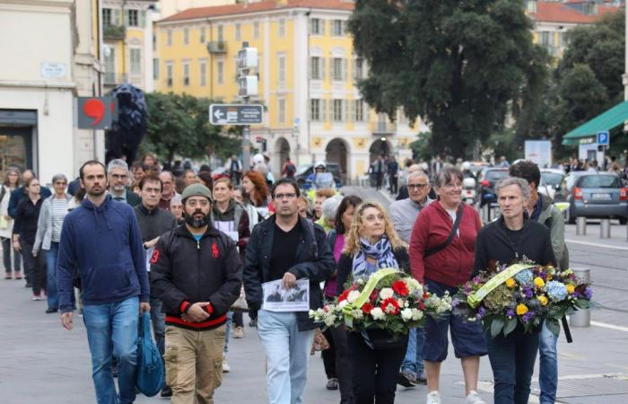 “Murdered because they were teachers”: silent march in memory of Samuel Paty and Dominique Bernard in Nice