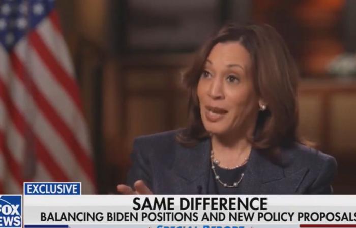 Kamala Harris promises to break with Joe Biden on FoxNews to reassure Republican voters