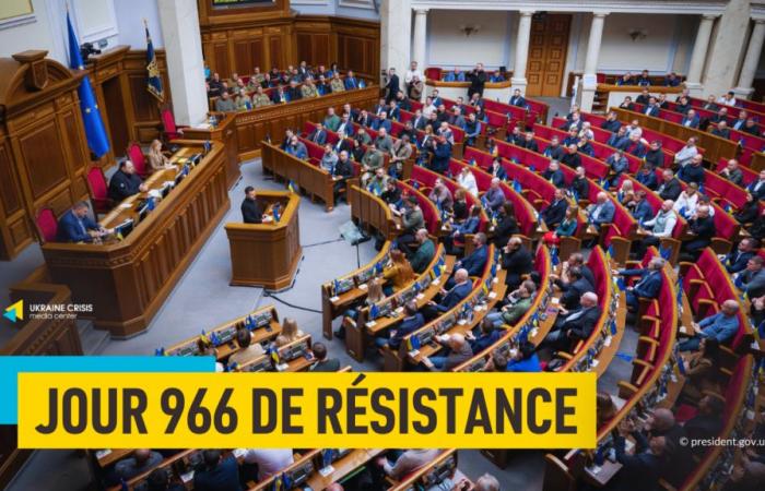 Day 966 of resistance: Zelensky presented the Victory Plan in Parliament