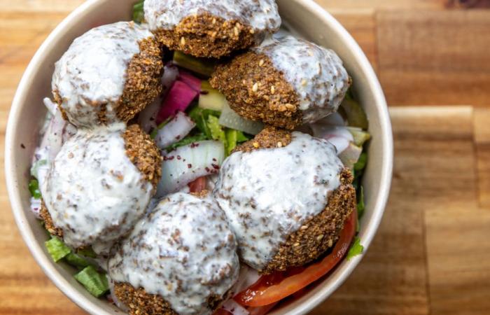 Crunchy falafels at Fal & Fel | The Press