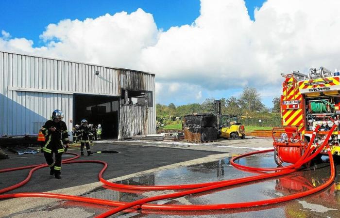 In Quimper, a diesel tank catches fire at Belmet Métallurgie