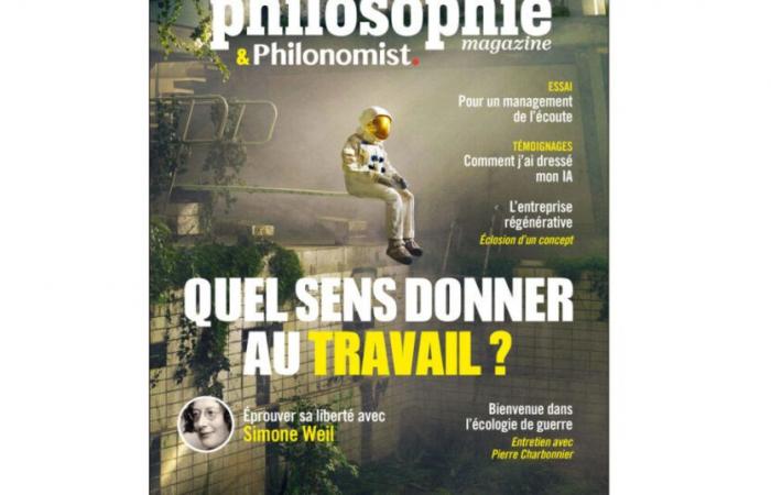 What meaning do we give to work? Our special issue “Philonomist” x “Philosophy magazine” is out today!