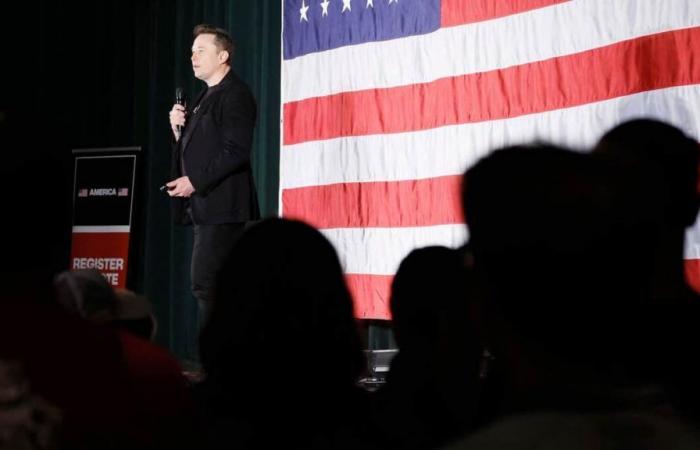 In Pennsylvania, Elon Musk holds public meetings to support Trump