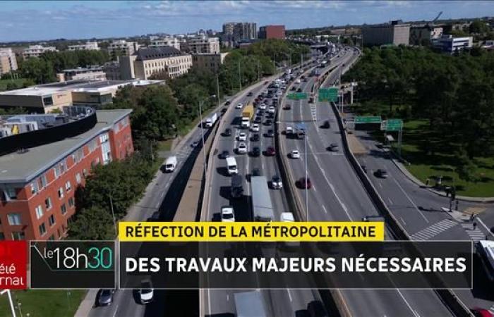 Major works on the A-40: difficult to imagine the Métropolitaine otherwise