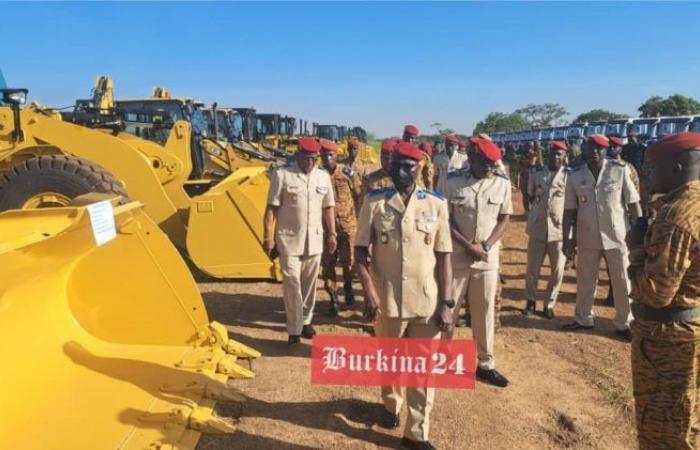 A large batch of logistical equipment handed over to the army