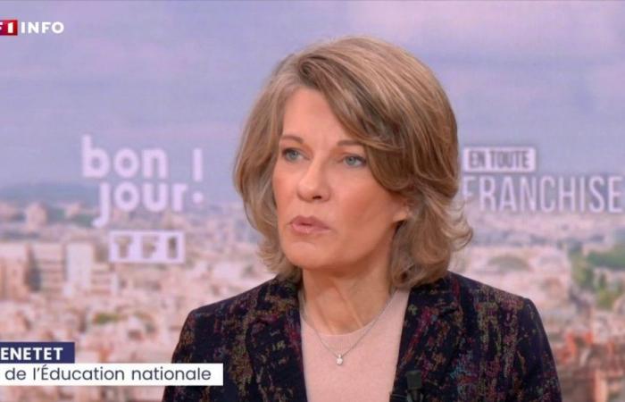 Tributes to Dominique Bernard and Samuel Paty: “119 incidents” recorded, indicates Anne Genetet on TF1