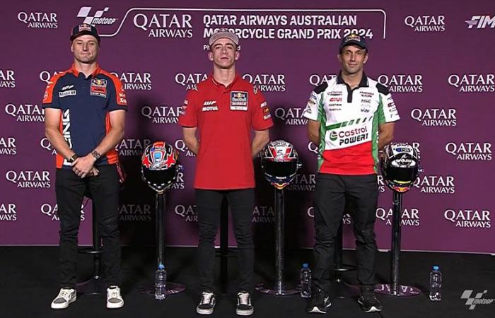 MotoGP Australia J0 Debriefing Johann Zarco: “It would be cool if Jorge got the title”, etc. (Entirety)