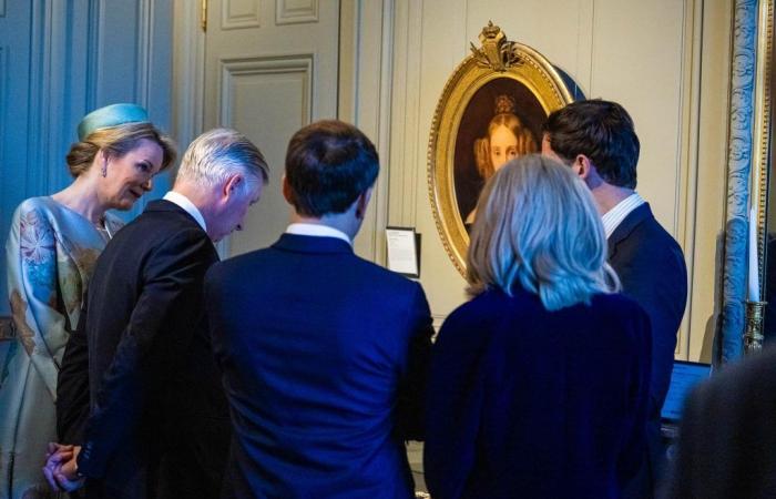 The photo album of the visit of the King and Queen of the Belgians to the Château de Chantilly