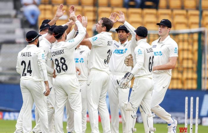 1st Test: O’Rourke picks three as NZ gain upper hand by reducing India to 34/6