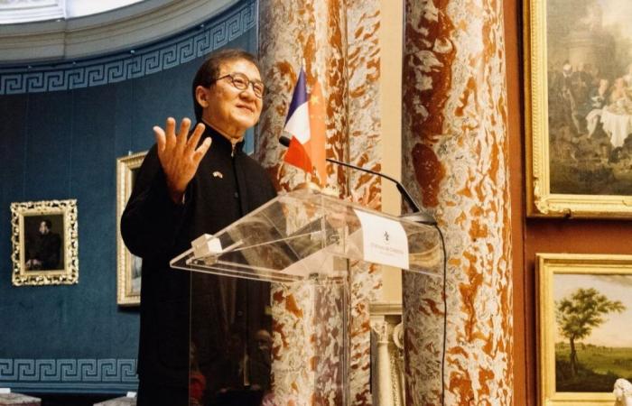 Jackie Chan on an exceptional visit to the Oise, why did the actor come?