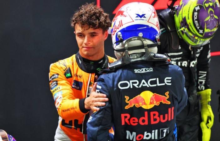 Max Verstappen has the psychological advantage over Lando Norris