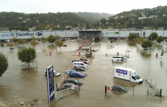 47 people stuck for several hours in the Carrefour de Givors