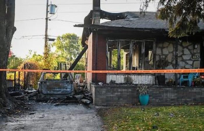 A suspicious fire devastates two residences in Brossard