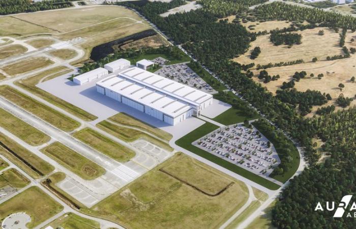 With an area of ​​50,000 m2, Aura Aero’s future American factory is revealed