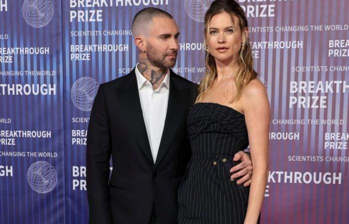 Adam Levine’s message to Behati Prinsloo after her Victoria’s Secret show