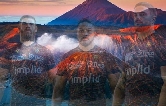 PHOTO. ASM Clermont: A jersey inspired by the Volcanoes to ignite the Champions Cup!