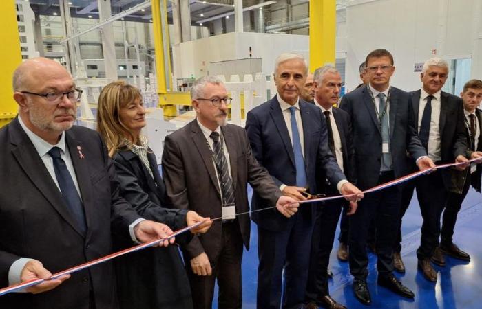 A unique nuclear packaging factory in the world inaugurated in Cherbourg