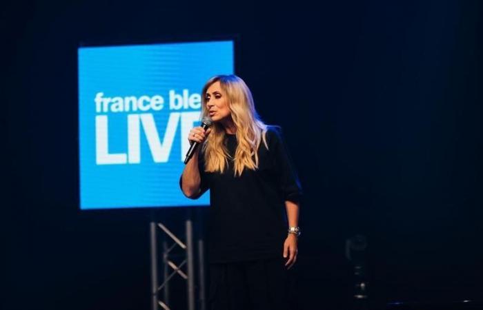 An exceptional evening with Lara Fabian for her France Bleu Live at the Confluence hall in Avignon