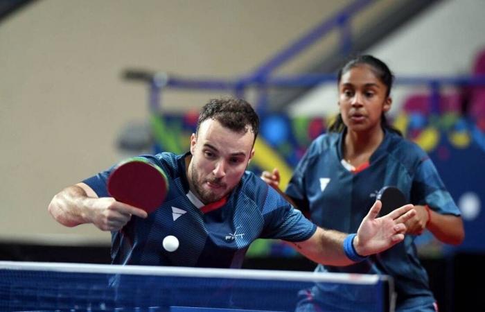 Table tennis. In doubles, the Lebrun brothers with jets pass the first round in Europe