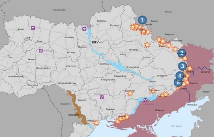 War in Ukraine: offensives and counterattacks, here is the update on the front line