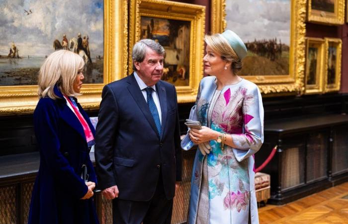 The photo album of the visit of the King and Queen of the Belgians to the Château de Chantilly