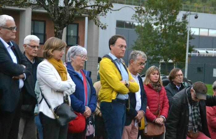 LE CREUSOT: Tribute to Samuel Paty and Dominique Bernard