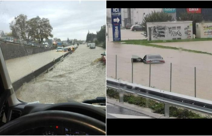 Red alert for rain and flooding in the Loire: no train between Saint-Étienne and Lyon, the A47 cut