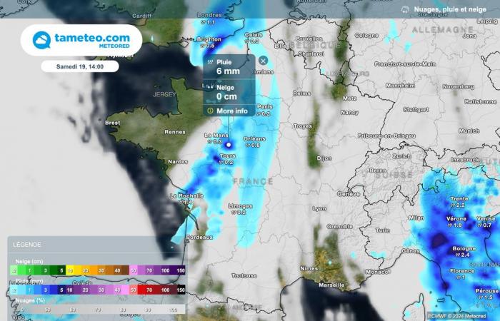 Our maps show the arrival of Storm Ashley! Will it hit France hard this weekend?