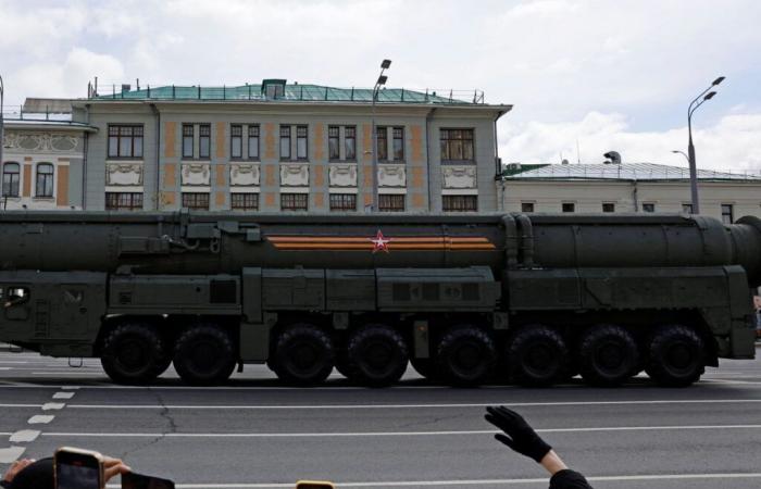 Russia tests its nuclear capacity in an exercise northwest of Moscow