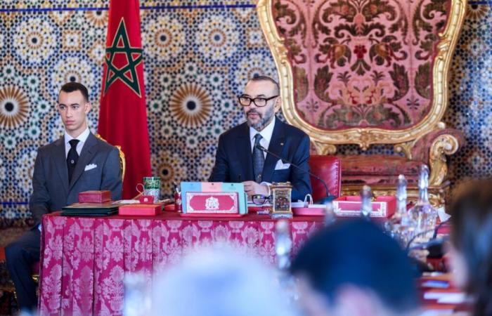 King Mohammed VI chairs a Council of Ministers