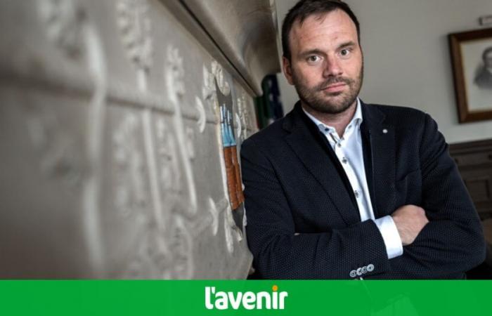 The future mayor of Waremme Raphaël Dubois opens up: “I want to be able to continue to watch my children play football”