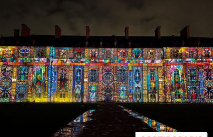 Vincennes, Château de Lumières: an astonishing digital art festival in a historic place