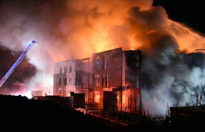 Major fire on a residential construction site: No delivery delay, assures the developer