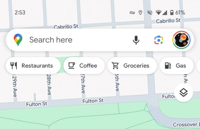 Google Maps is moving the weather for a slightly cleaner map