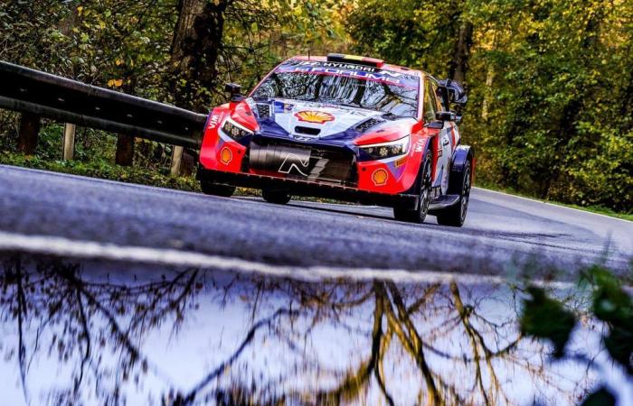 Classification ES5 Central Europe Rally 2024