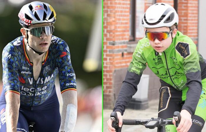 Wout Van Aert also races with the newcomers: “Sometimes a bit annoying, but I dream of a meeting”