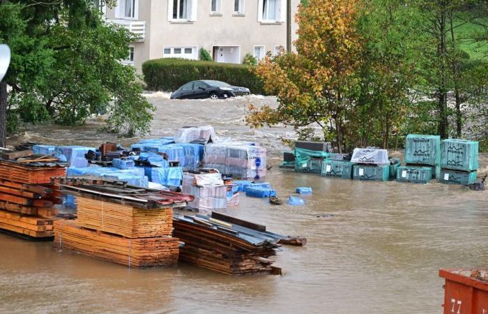 In Haute-Loire, the most significant floods recorded since 2008